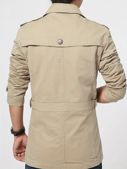 Herren Windjacke Große Größe Baumwolljacke Frühjahr Herbst