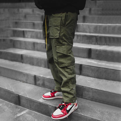 Herren Cargo-Hose Praktisch Mit Vielen Taschen