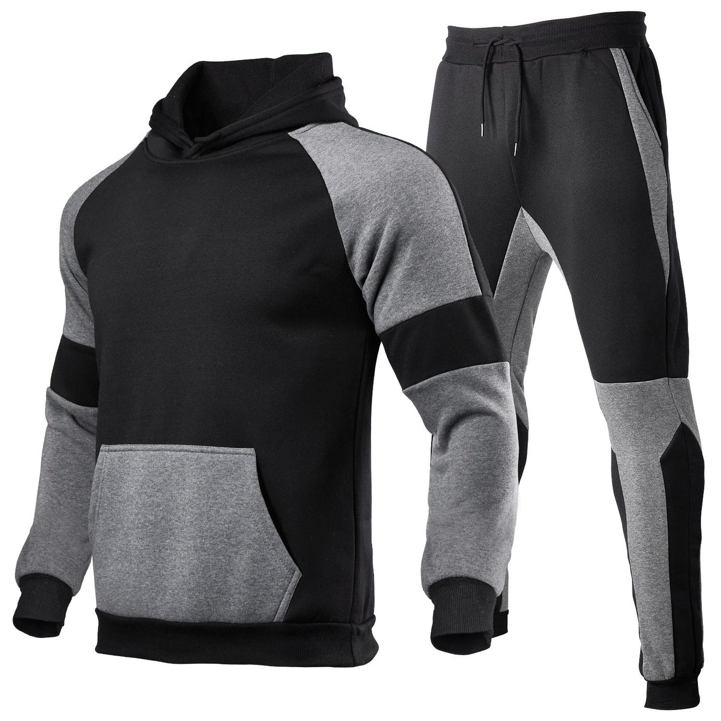 Herren Sportset Hoodie Jogginghose atmungsaktiv