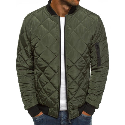 Herren Steppjacke Freizeitjacke Warm Sportlich