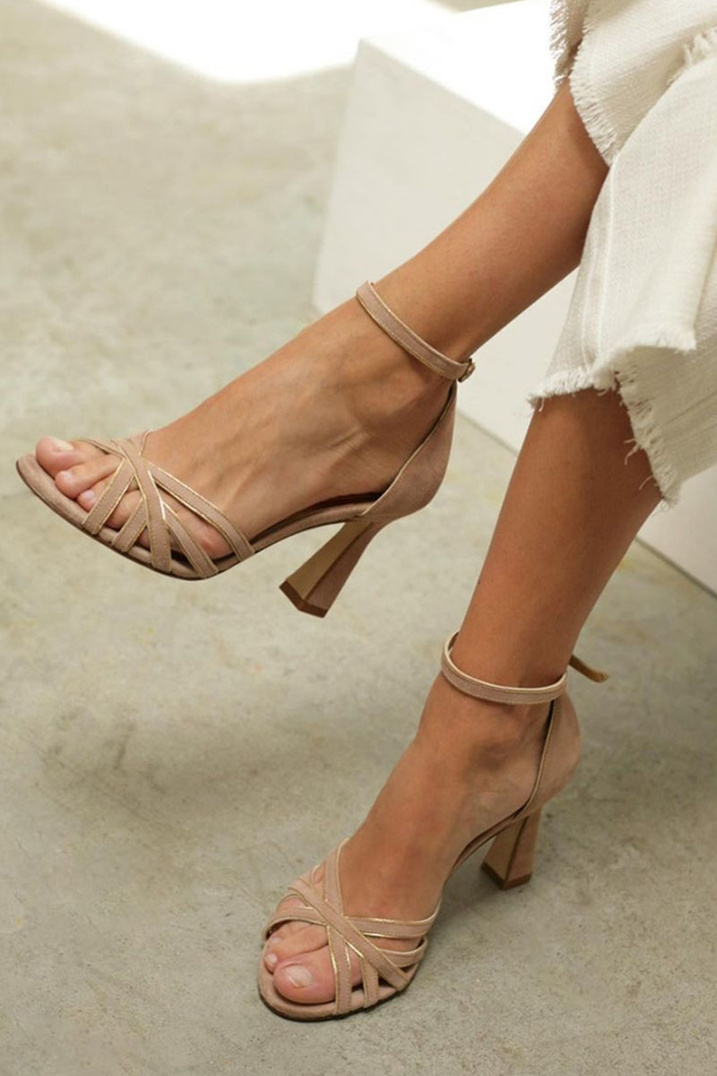 Damen High Heels Sommer Peeptoe Schuhe - BerlinGlamour