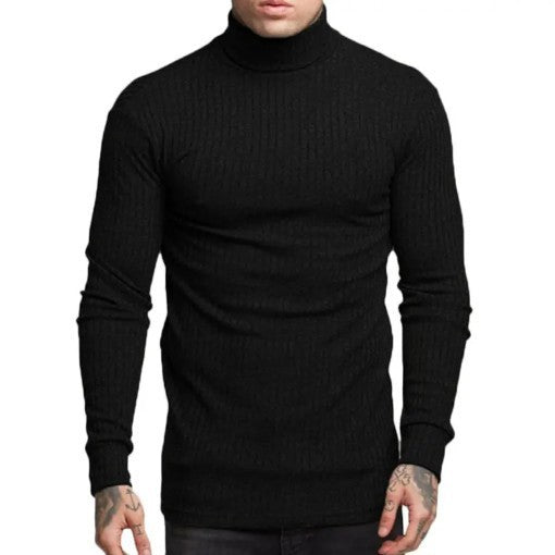 Herren Rollkragenpullover Modern Glamour Style