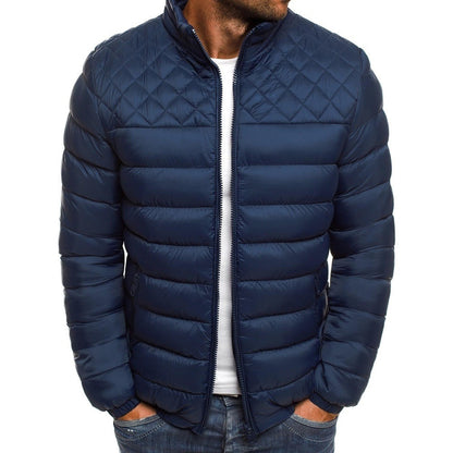 Herren Steppjacke Modern Schnitt Tragekomfort - BerlinGlamour
