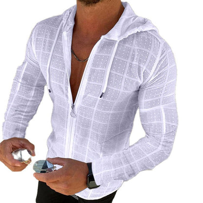 Herren Freizeitjacke Modern Reißverschluss Sportlich
