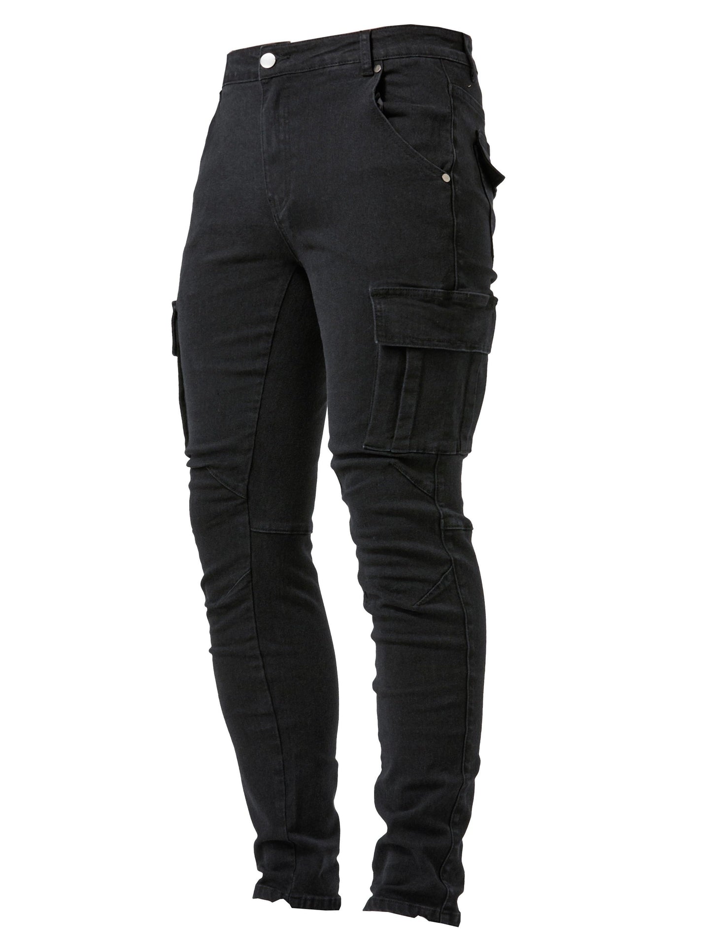 Herren Cargo Hose Stretch Elastisch Bequem