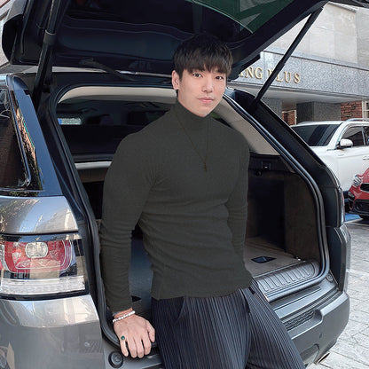 Herren Rollkragenpullover Modern Berlin Style