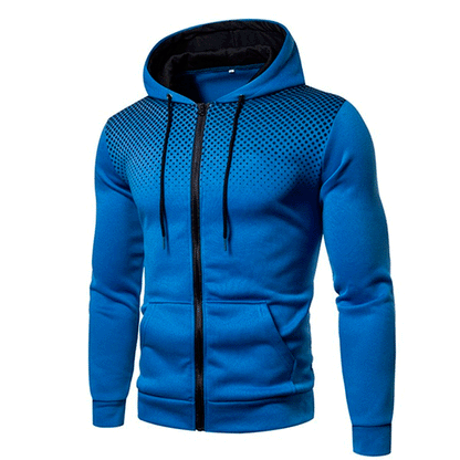 Herren Kapuzenpullover Sportlich Modern Kontrast Design