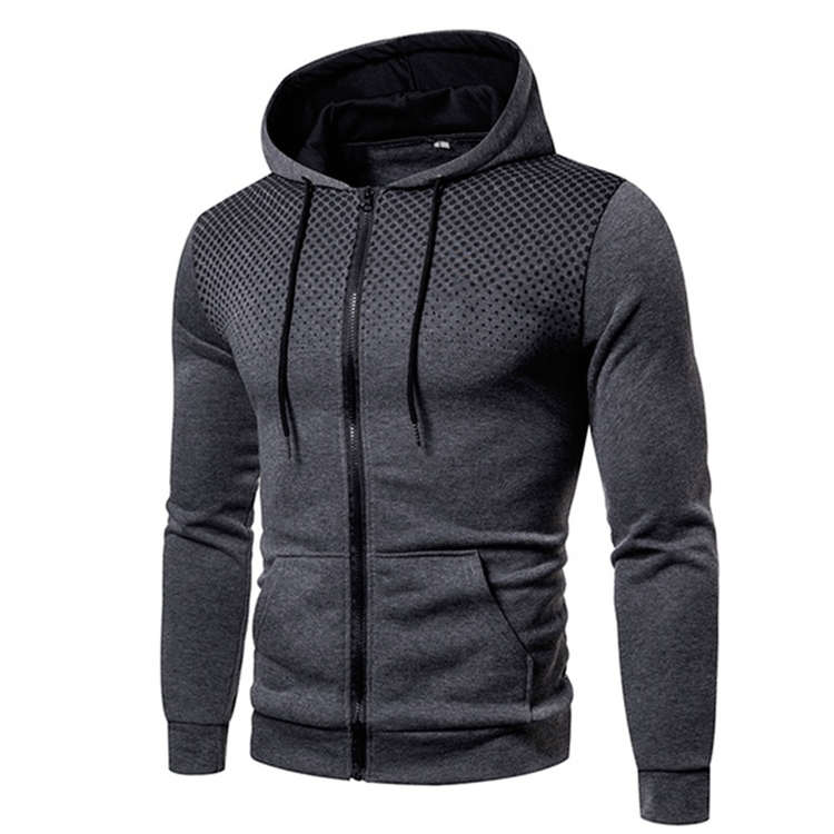 Herren Kapuzenpullover Sportlich Modern Kontrast Design