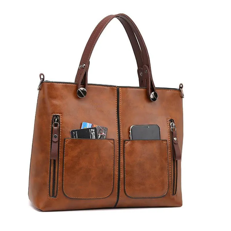 Stilvolle Schultertasche Berlin Trendy