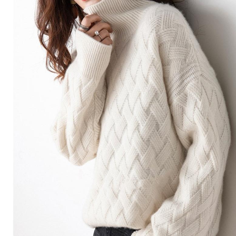 Damen Rollkragenpullover Frühling Leicht Modern - BerlinGlamour