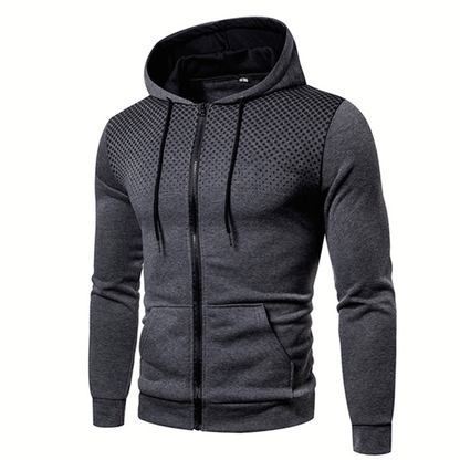 Herren Kapuzenpullover Sportlich Modern Kontrast Design