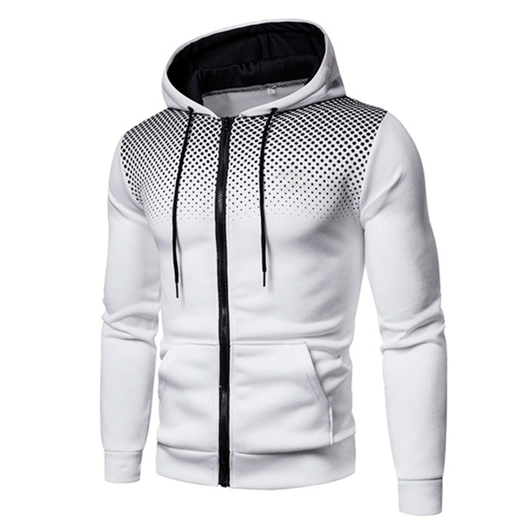 Herren Kapuzenpullover Sportlich Modern Kontrast Design - BerlinGlamour