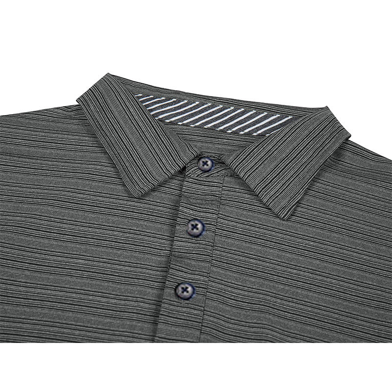 Herren Polo-Shirt Langarm Modern Sportlich