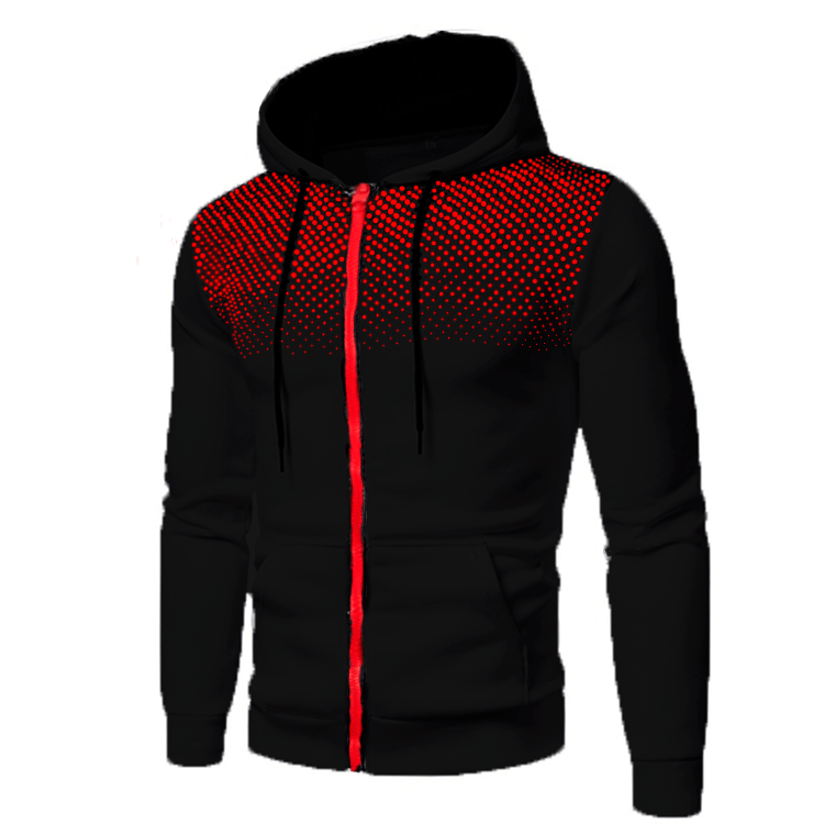 Herren Kapuzenpullover Sportlich Modern Kontrast Design