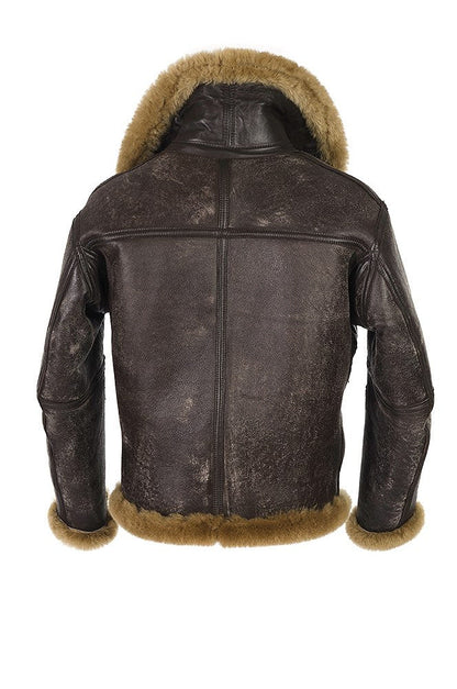 Herren Bomberjacke Weich Warm Hochwertig Verarbeitet