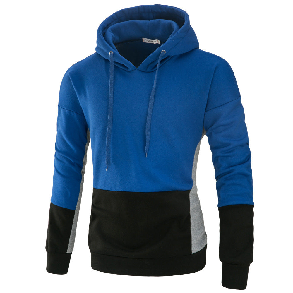 Herren Kapuzenpullover Modern Farbblock Design Sportlich