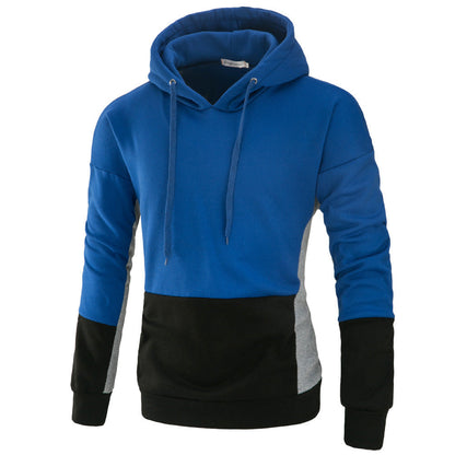 Herren Kapuzenpullover Modern Farbblock Design Sportlich