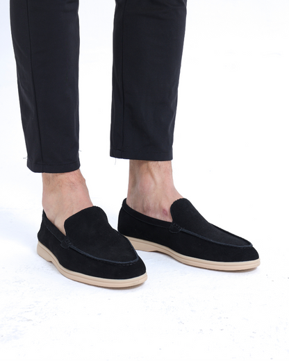 Herren Loafer Wildleder Schuhe Elegantes Design