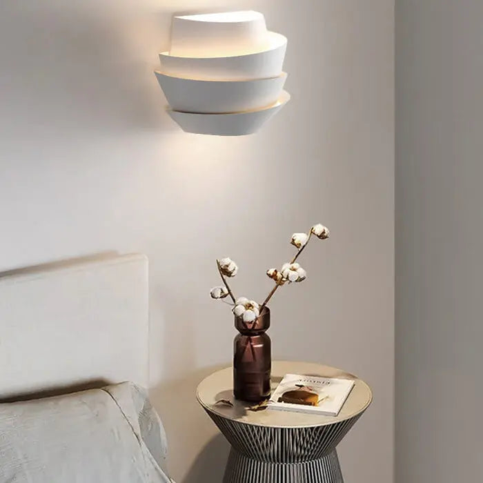 JonasDesign | Skandinavische Wandleuchte mit doppelten Eisenlichtern Zendoo.de