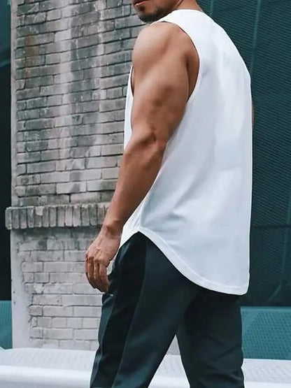 Herren Tanktop Mit Aufdruck Trendy Sommer
