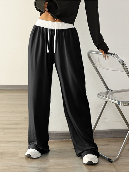 Trainingshose Damen Stretchig Mit Taschen Farbenfroh