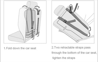 Kindersitz Auto Tragbar Sicherheitsgurt Set