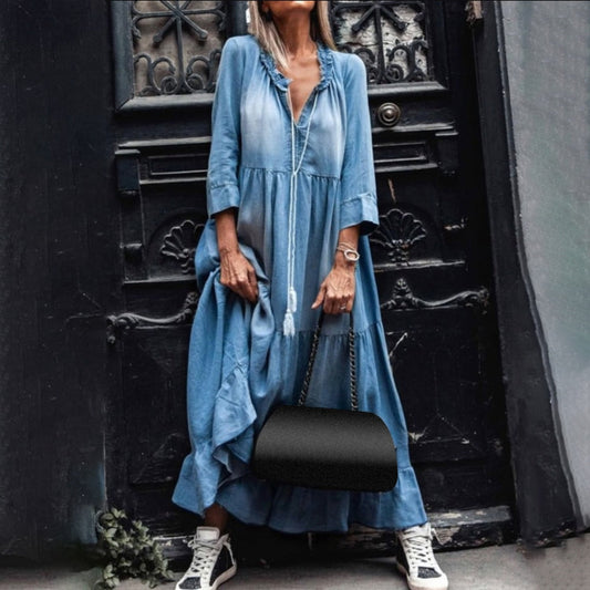 Boho-Kleid von BerlinGlamour: Langes, lässiges Kleid