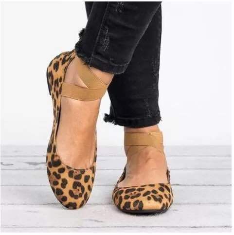 Damen Ballerinas Weich Elastisch Komfort Schuhe