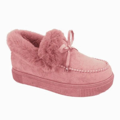 Damen Hausschuhe Leopardenmuster Plüsch Warm