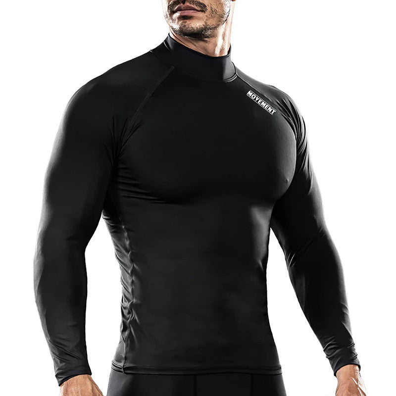 Herren Sportoberteil Langarm Funktionsshirt Modern - BerlinGlamour