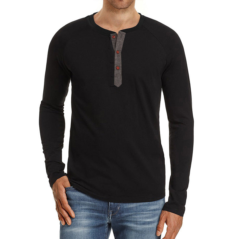 Herren Langarmshirt Mit Struktur Optik Berlin Style - BerlinGlamour
