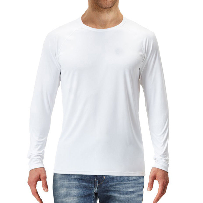Herren Langarmshirt Atmungsaktiv Funktionsshirt Sportlich