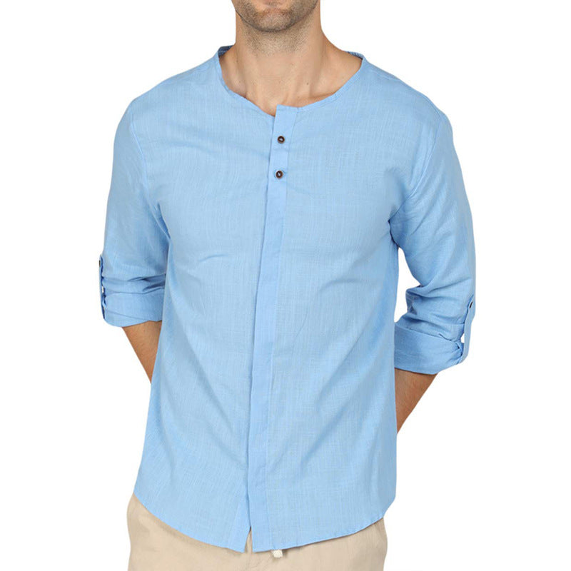 Herren Langarmhemd Elegant Slim Fit Berlin Style