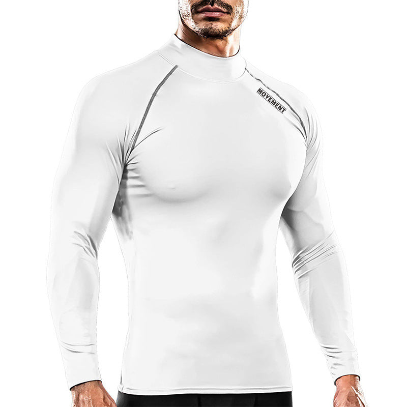 Herren Sportoberteil Langarm Funktionsshirt Modern