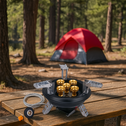 Gasgrill Tragbar Outdoor Kocher Schnellzündung portable - BerlinGlamour
