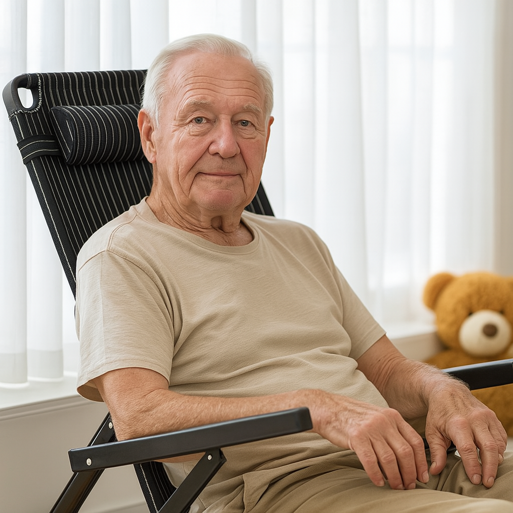 Komfortabler Relax Stuhl mit Rückenstütze Ergonomisch