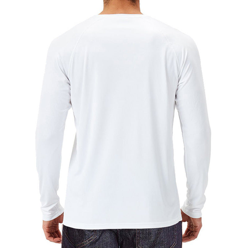 Herren Langarmshirt Atmungsaktiv Funktionsshirt Sportlich