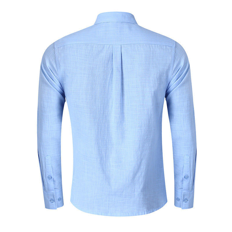Herren Hemd mit Streifen Slim Fit Elegantes Design