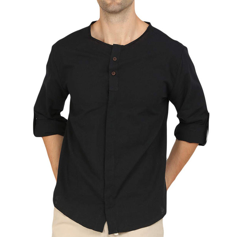 Herren Langarmhemd Elegant Slim Fit Berlin Style