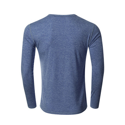 Herren Langarm-Shirt mit Knöpfen Trendig Modern Berlin