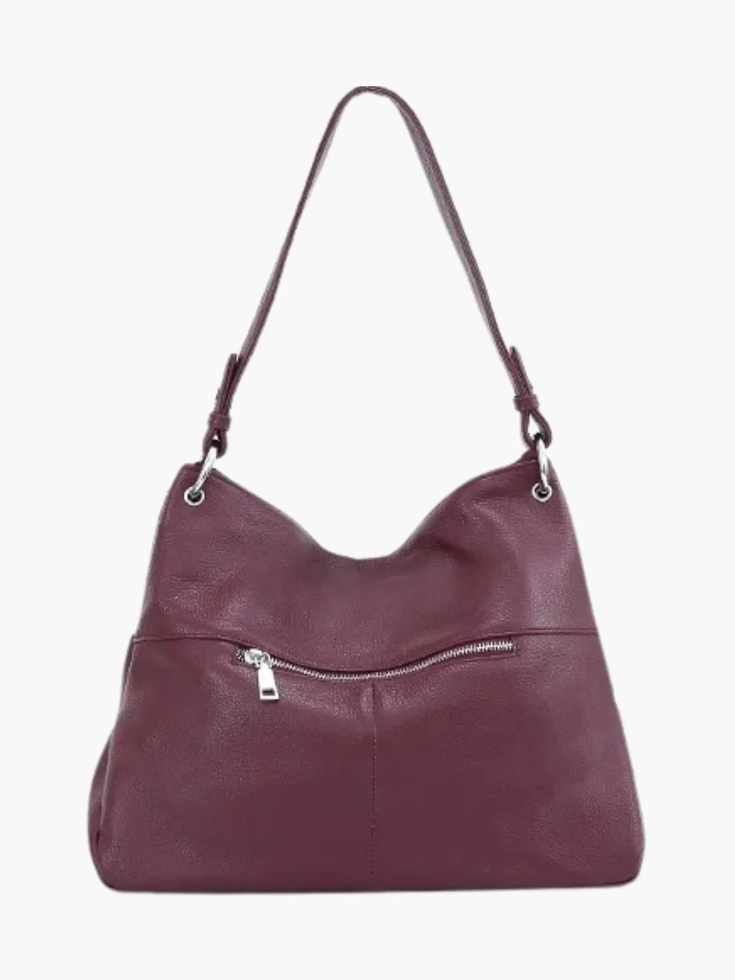 Ledertasche Hobo Umhängetasche Weich Leder Damen