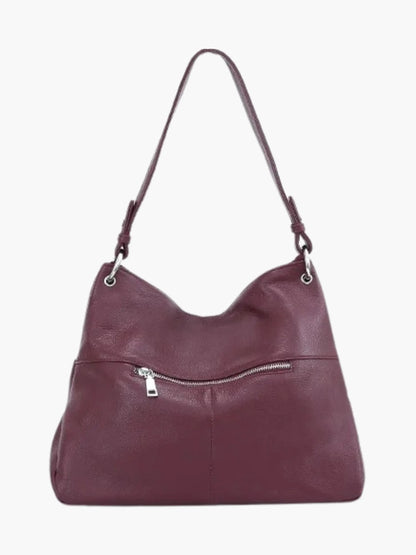 Ledertasche Hobo Umhängetasche Weich Leder Damen