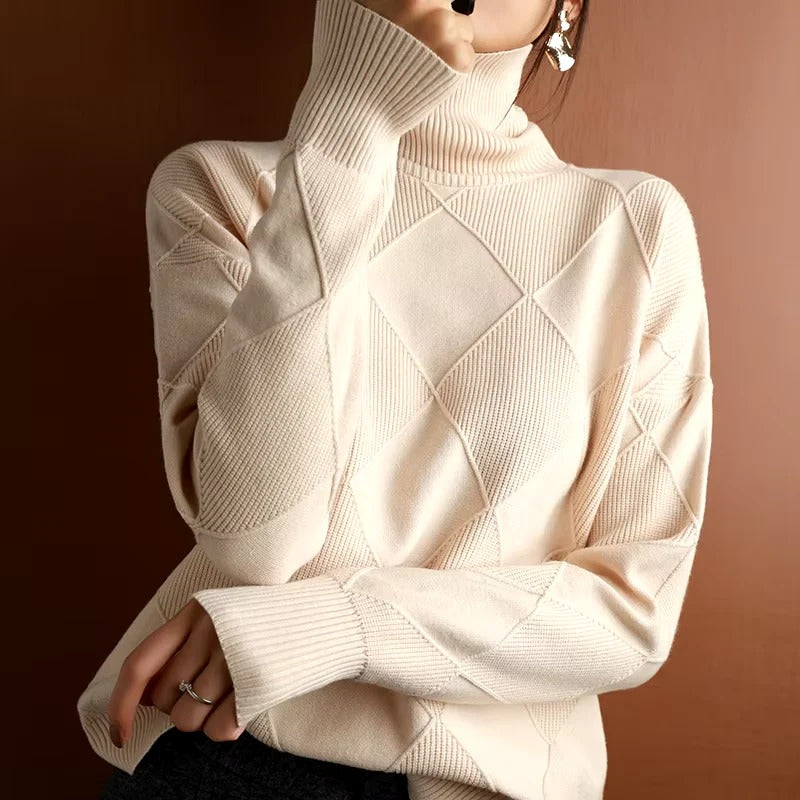 Weicher Rollkragenpullover Cashmere Warm Bequem