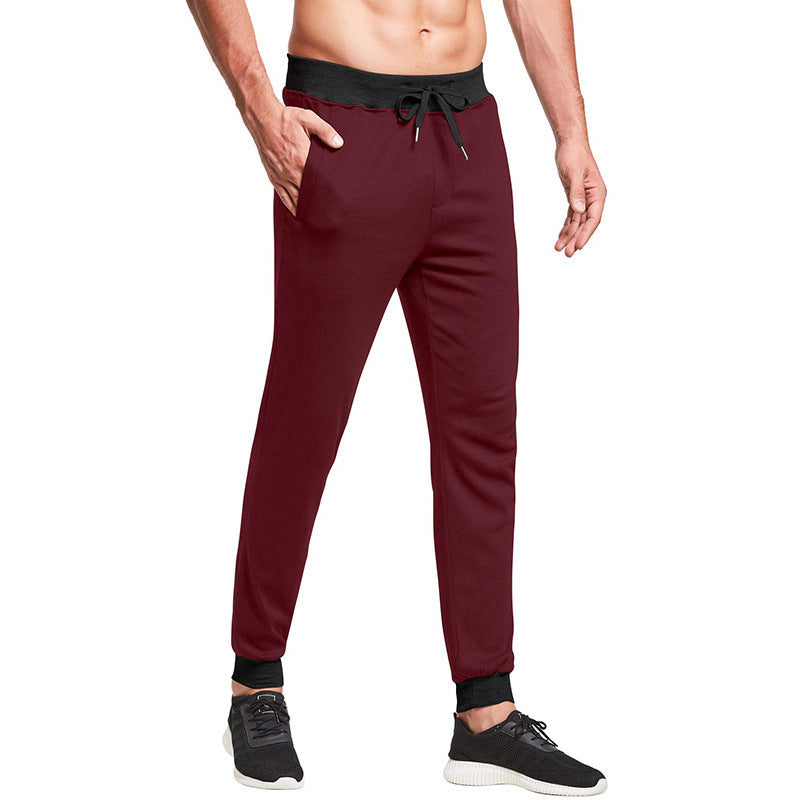 Herren Sport Sweatpants Elastisch Bequem Mit Taschen