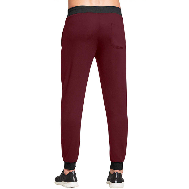 Herren Sport Sweatpants Elastisch Bequem Mit Taschen