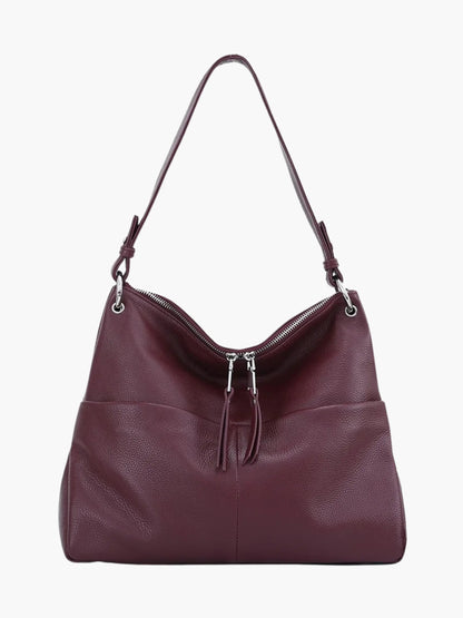 Ledertasche Hobo Umhängetasche Weich Leder Damen