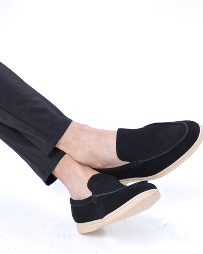 Herren Loafer Wildleder Schuhe Elegantes Design