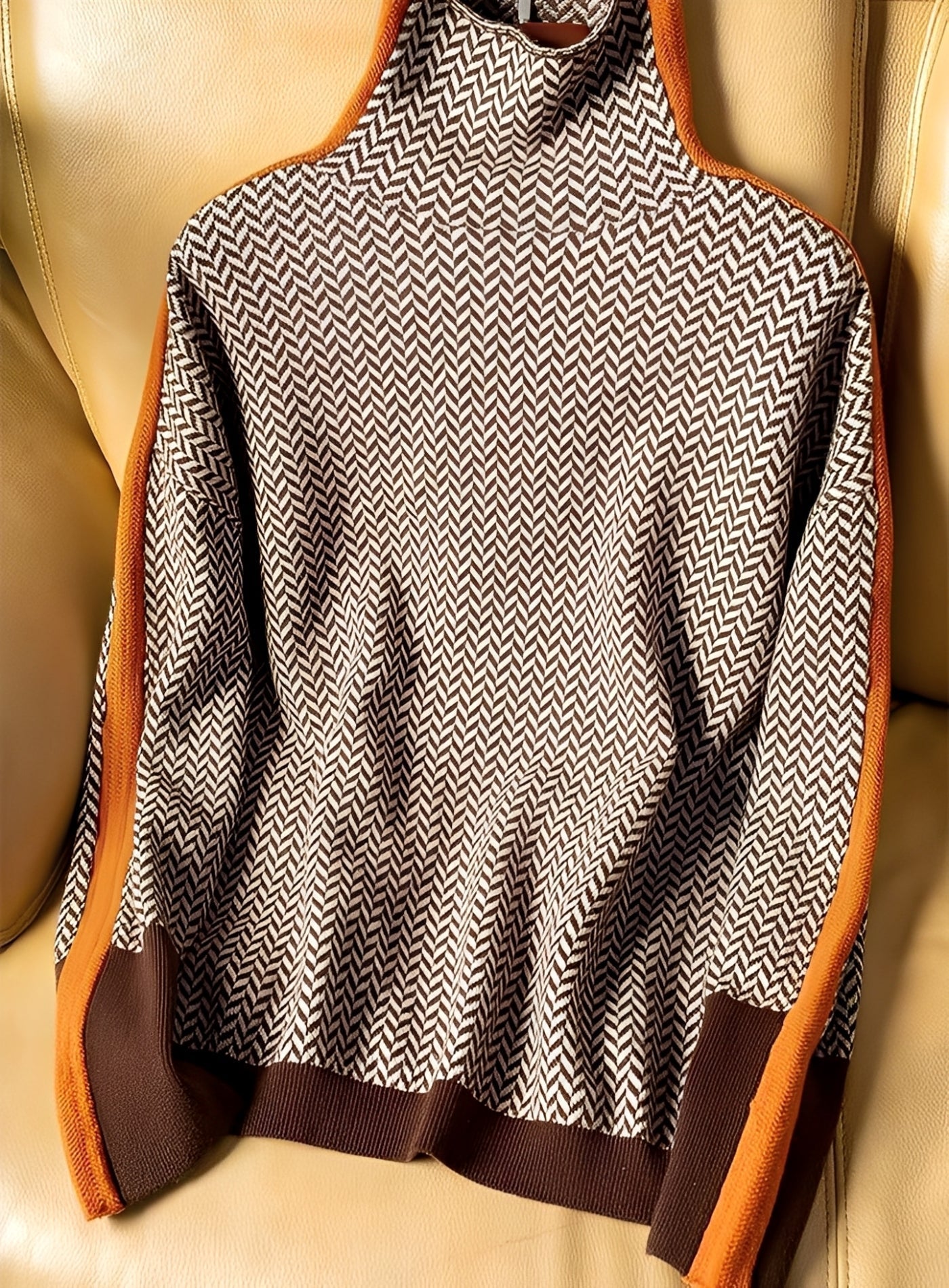 Damen Rollkragenpullover Kaschmir Weich Elegent