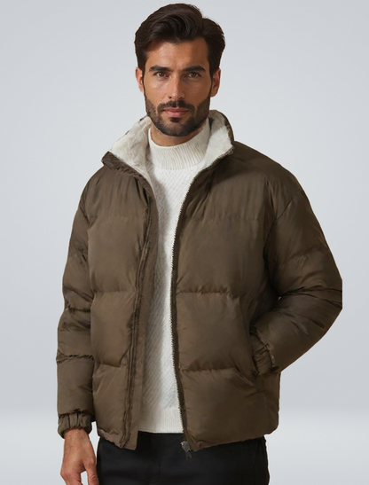 Gepolsterte Winterdaunenjacke Warm - BerlinGlamour