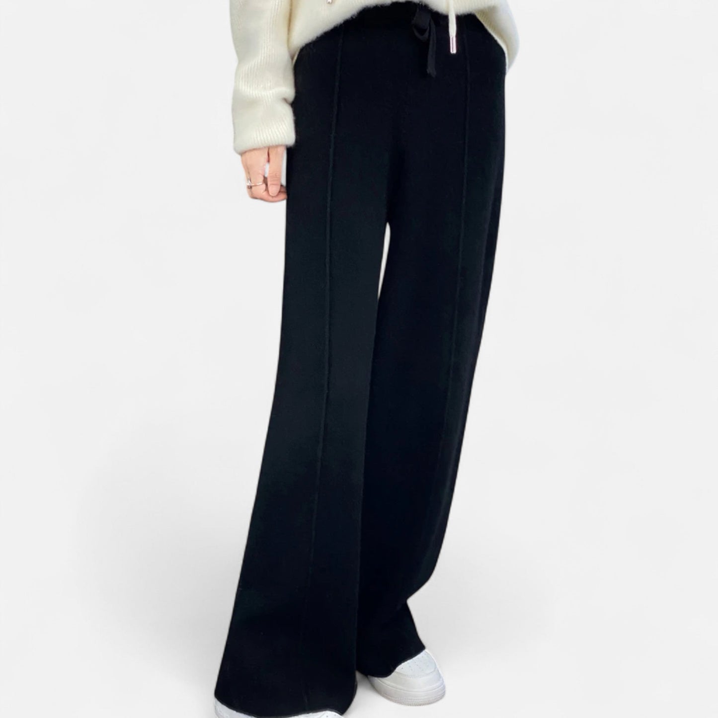 Damen Loungehose Bequem Locker Geschnitten